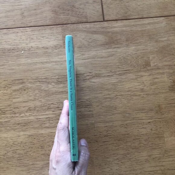 1997 Cyndy Szekeres' Yes, Virginia There is a Santa Claus HC DJ Gift Book Size - Picture 3 of 8